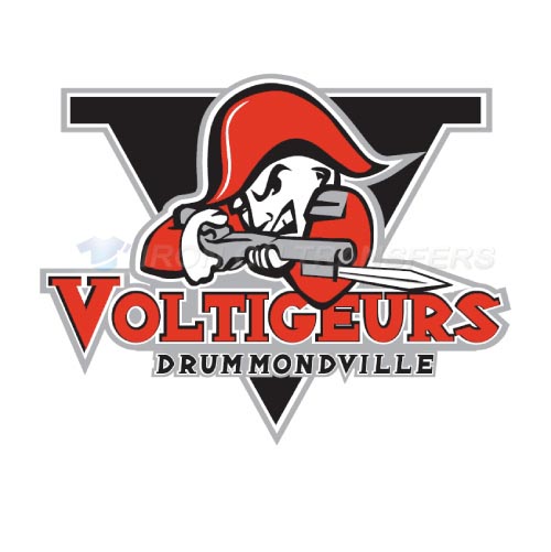 Drummondville Voltigeurs Iron-on Stickers (Heat Transfers)NO.7421